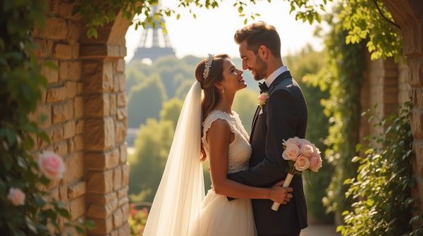 The art and appeal of a french wedding photographer for international couples